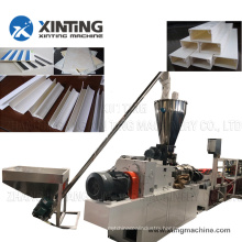 WPC Floor Profile Production Line/Plastic Wood Deck Profile Extruder/ Wood Plastic Machine